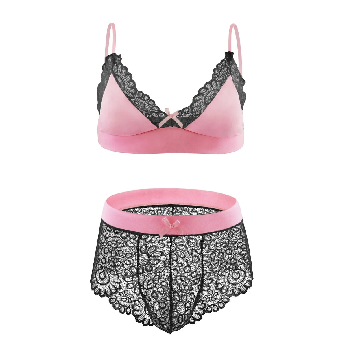 Stretch Bra Panty Lingerie Set