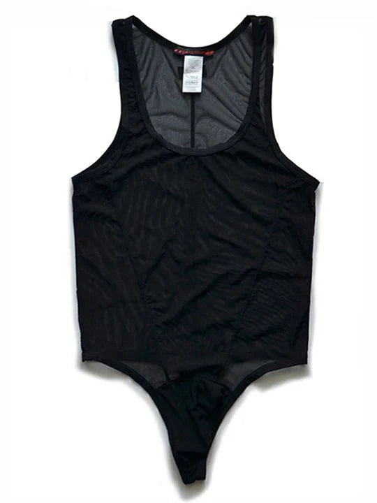 Mesh Breathable Nylon Bodysuit