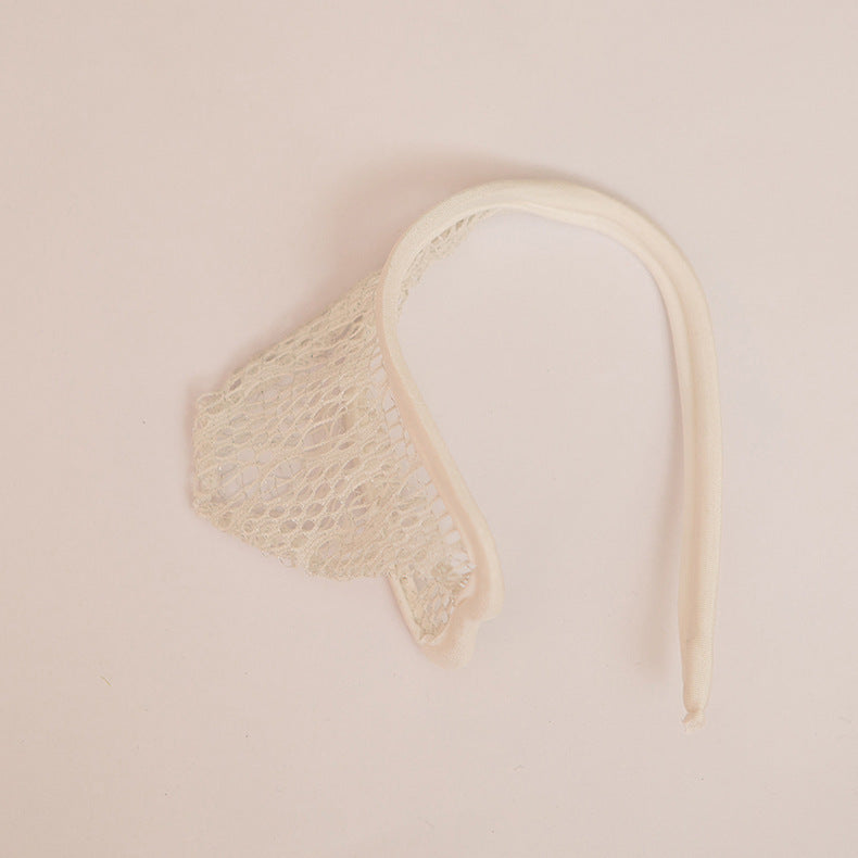 Heart Fishnet Sheer C String alternate view 8