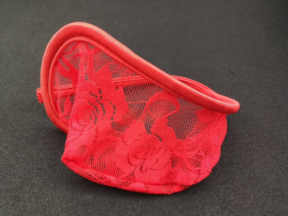 Floral Lace Strapless C String