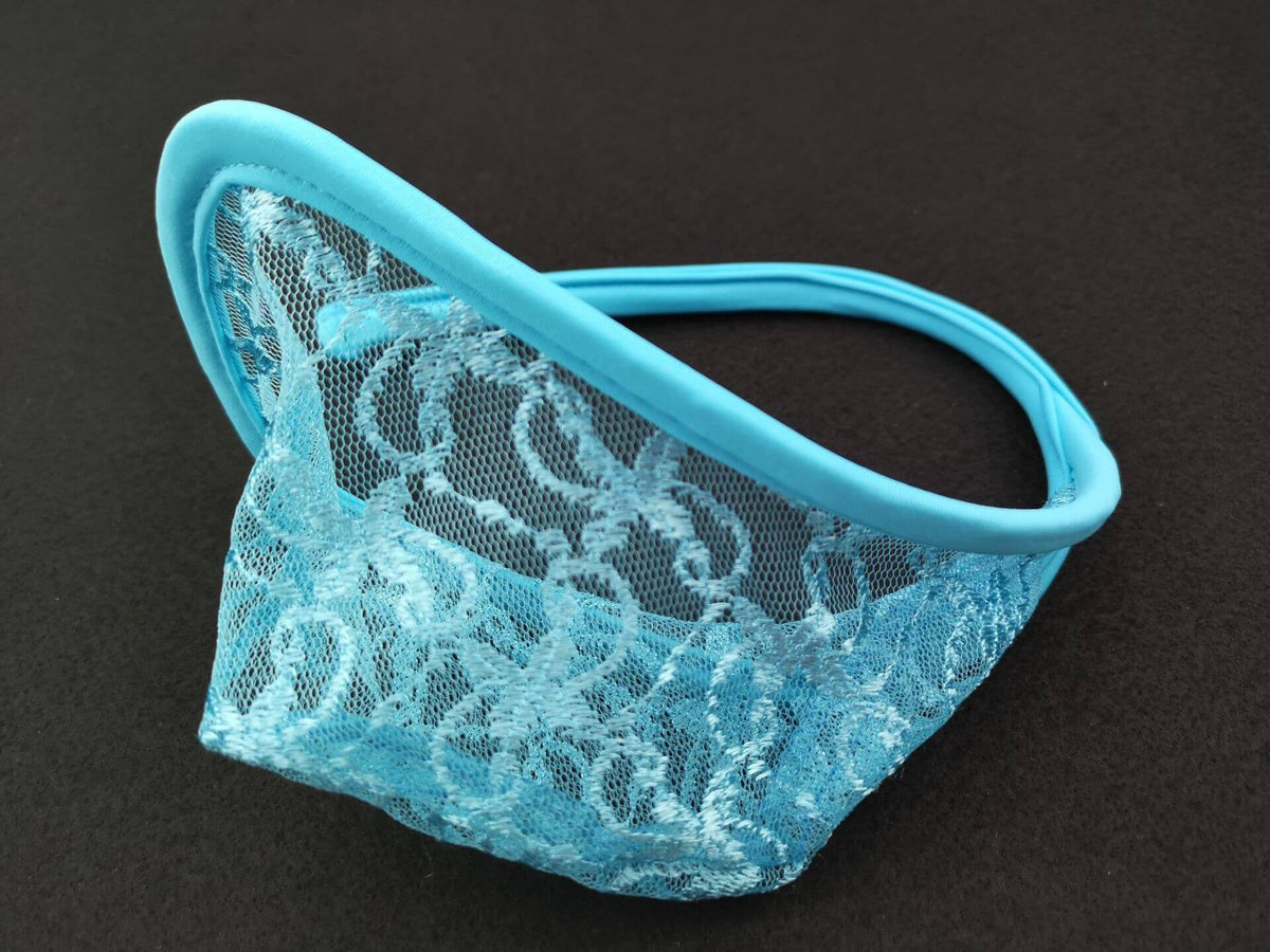 Floral Lace Strapless C String