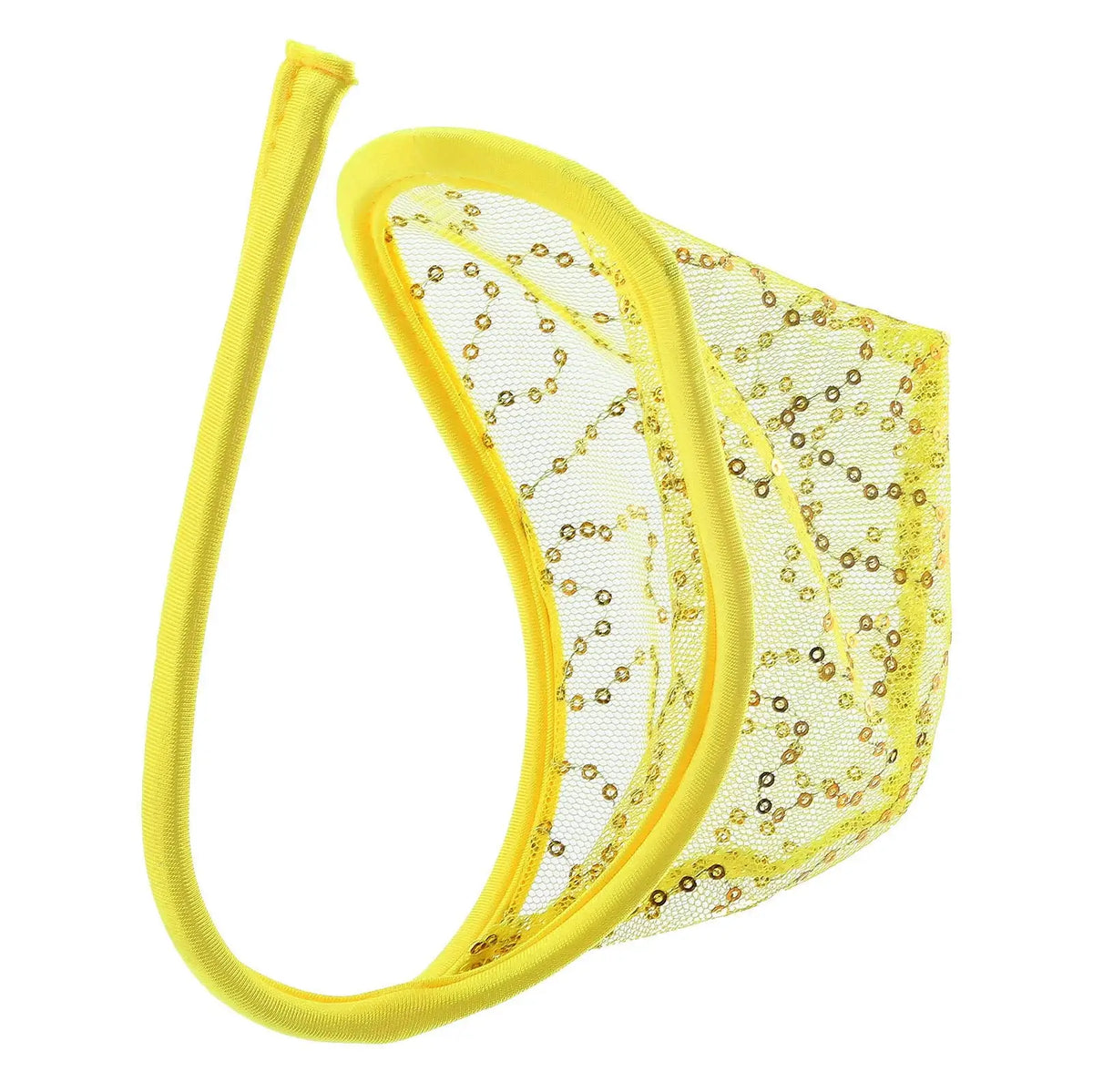 Sequin Embroidered Mesh C String alternate view 3