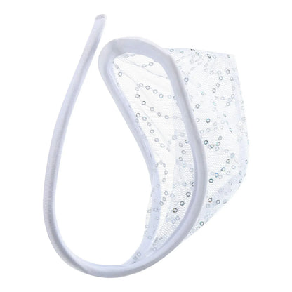 Sequin Embroidered Mesh C String alternate view 16