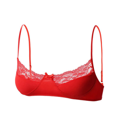 Femboy Stretch Bra Panty Lingerie Set product detail view 26