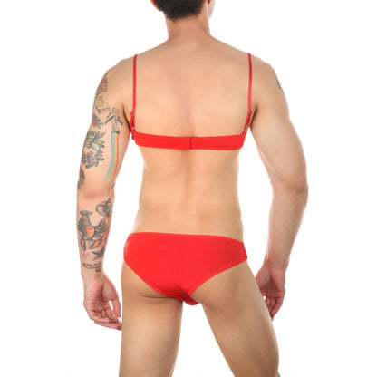 Femboy Stretch Bra Panty Lingerie Set product detail view 18