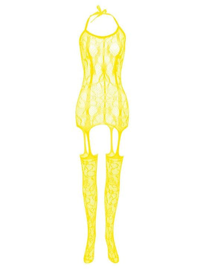 Front And Rear Cutout Sock Bodysuit