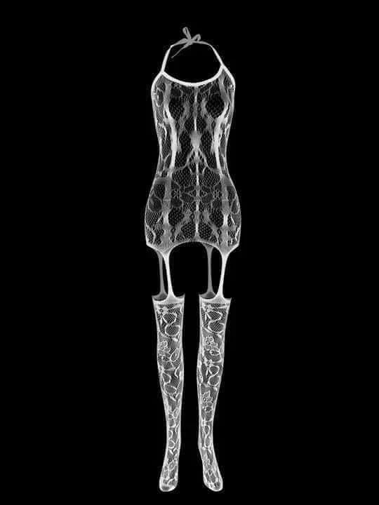 Front And Rear Cutout Sock Bodysuit alternate view 24