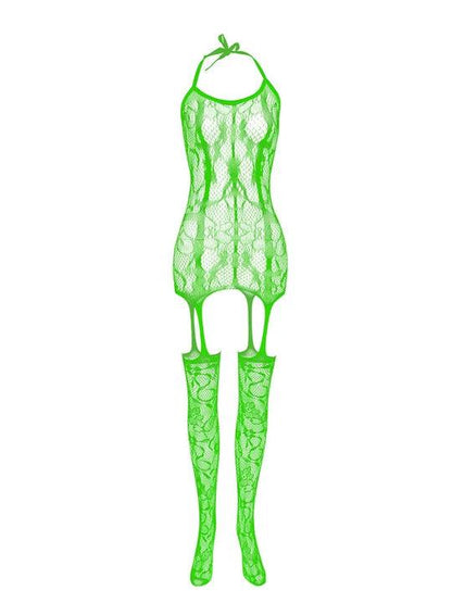 Front And Rear Cutout Sock Bodysuit