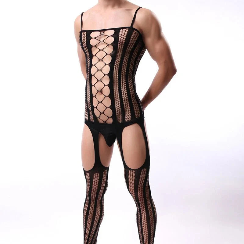 Hollow Mesh Fishnet Stockings alternate view 15