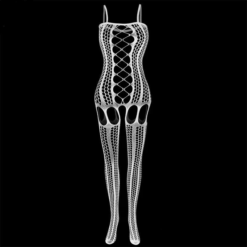 Hollow Mesh Fishnet Stockings alternate view 17