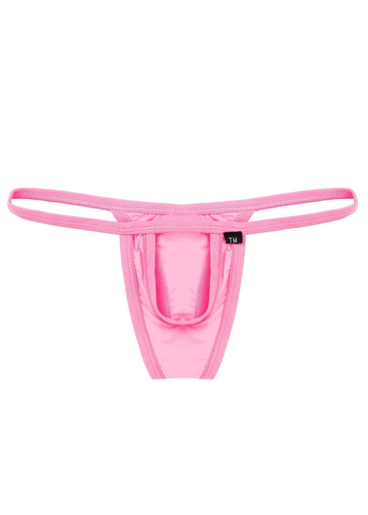 Alternate product view of Ice Silk Hollow Front T Back Thong