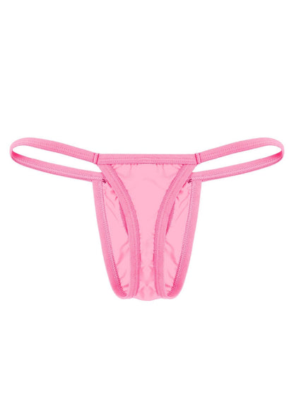 Additional view of Ice Silk Hollow Front T Back Thong