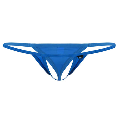 Alternate angle of Ice Silk Hollow Front T Back Thong