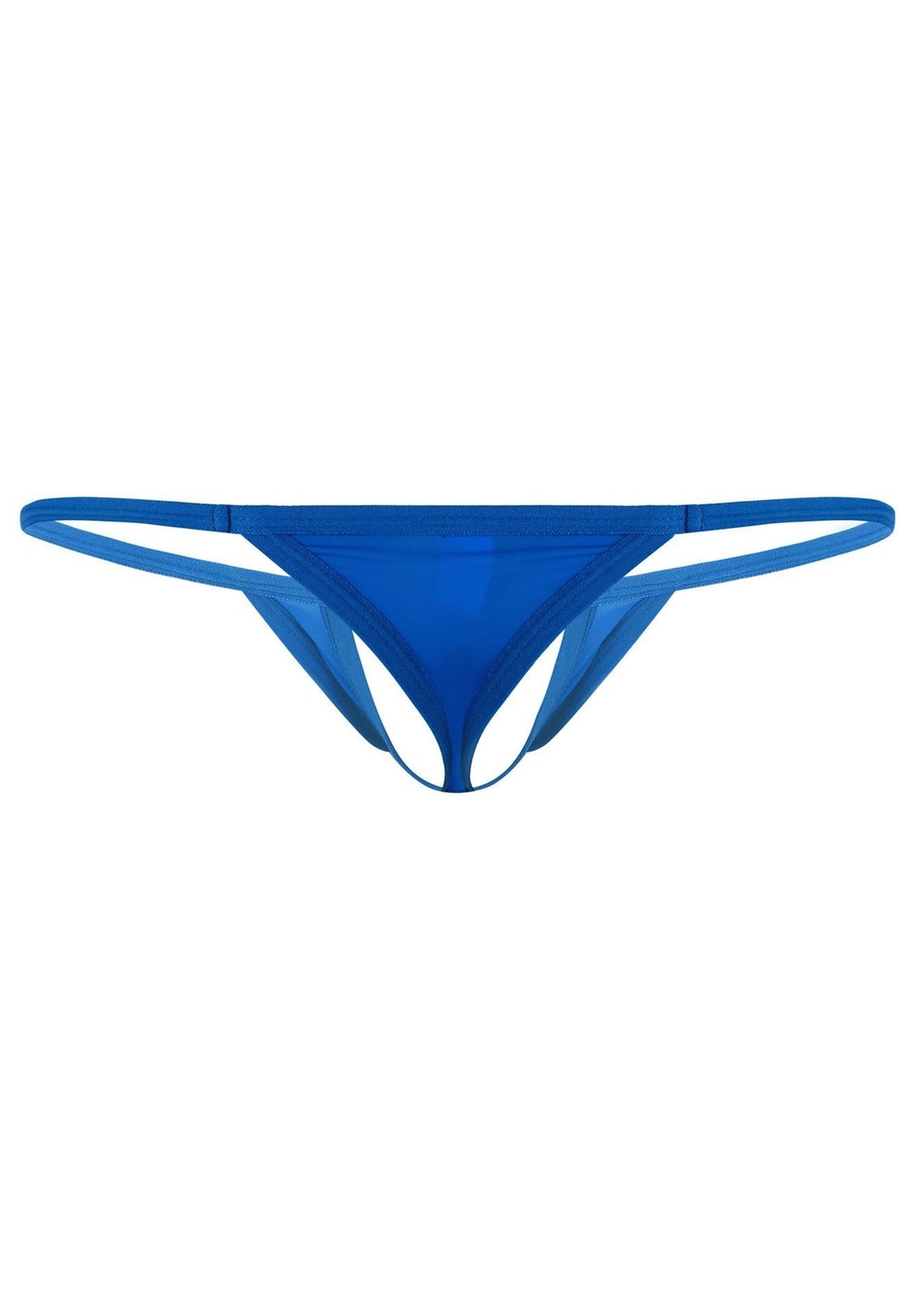 Studio product view of Ice Silk Hollow Front T Back Thong