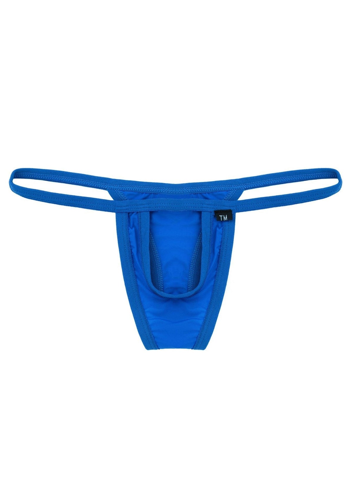 Additional product image of Ice Silk Hollow Front T Back Thong