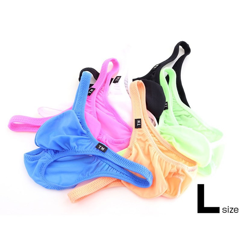 Product presentation view of Seamless Ice Silk Low Rise Bikini Brief