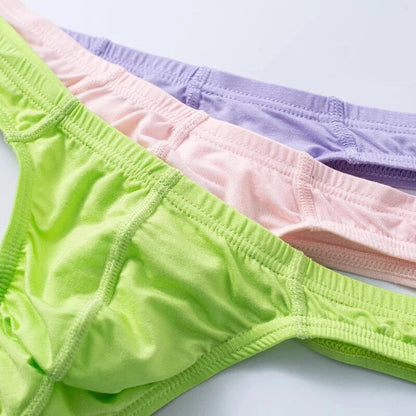 Soft Modal High Cut T Back Thong close up detail