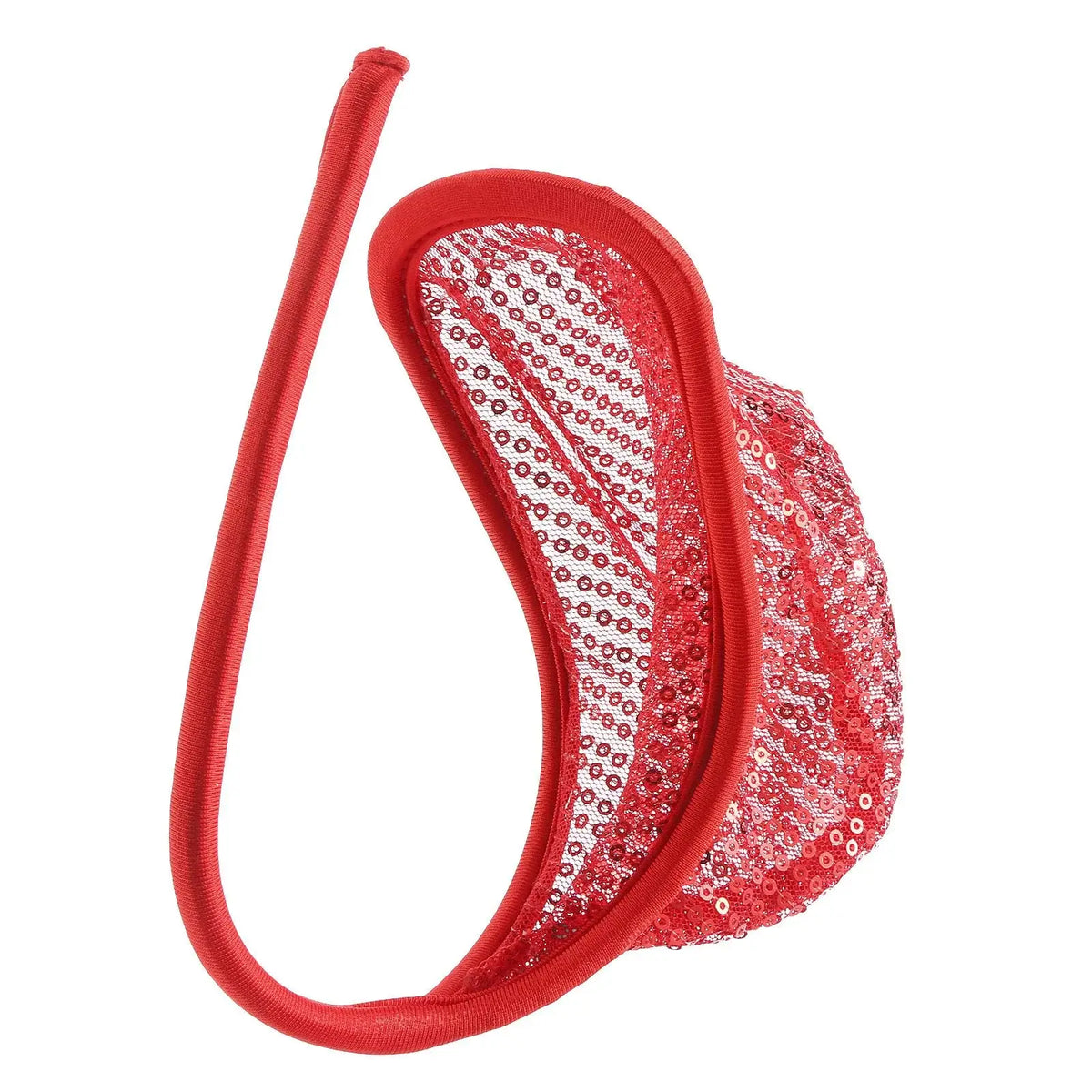 Sequin Embroidered Mesh C String alternate view 7