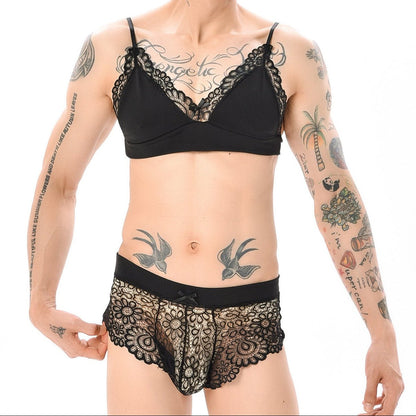 Stretch Bra Panty Lingerie Set product detail view 7
