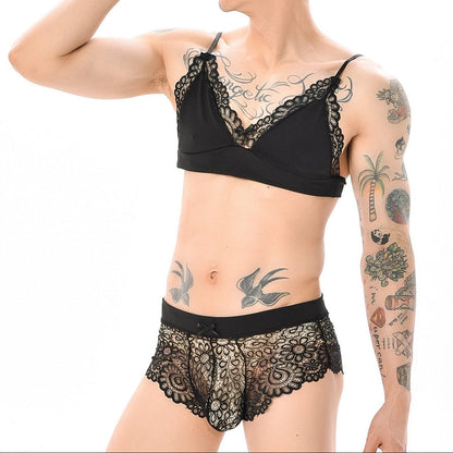 Stretch Bra Panty Lingerie Set product detail view 9