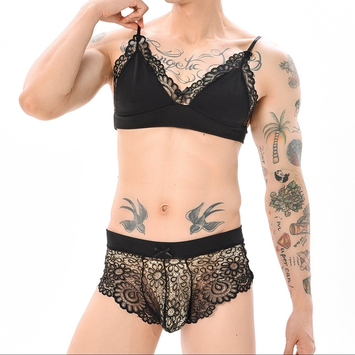 Stretch Bra Panty Lingerie Set product detail view 8