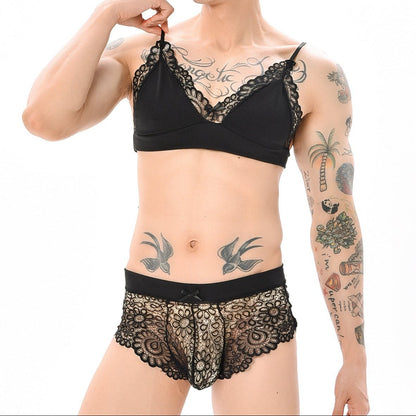 Stretch Bra Panty Lingerie Set product detail view 8