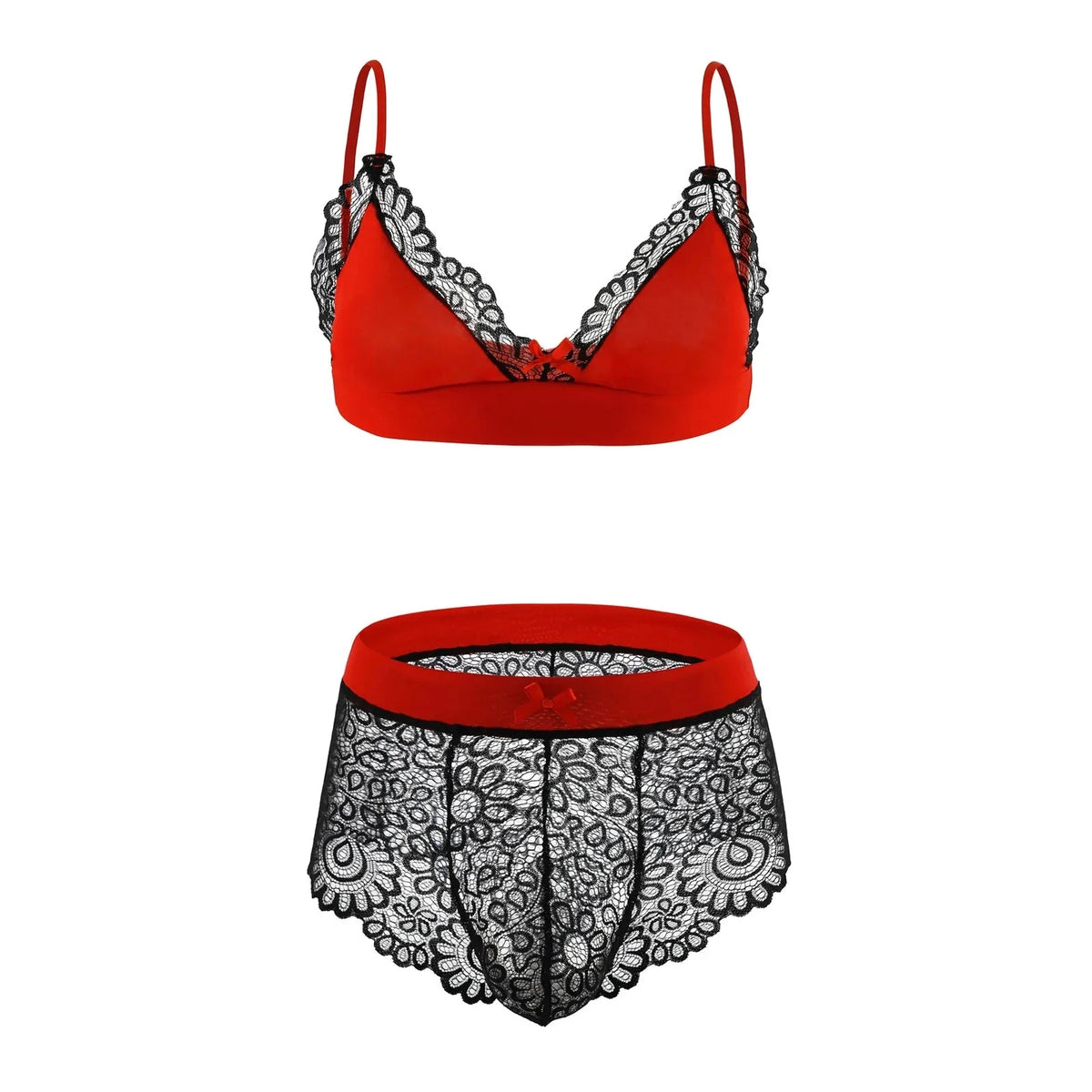 Stretch Bra Panty Lingerie Set