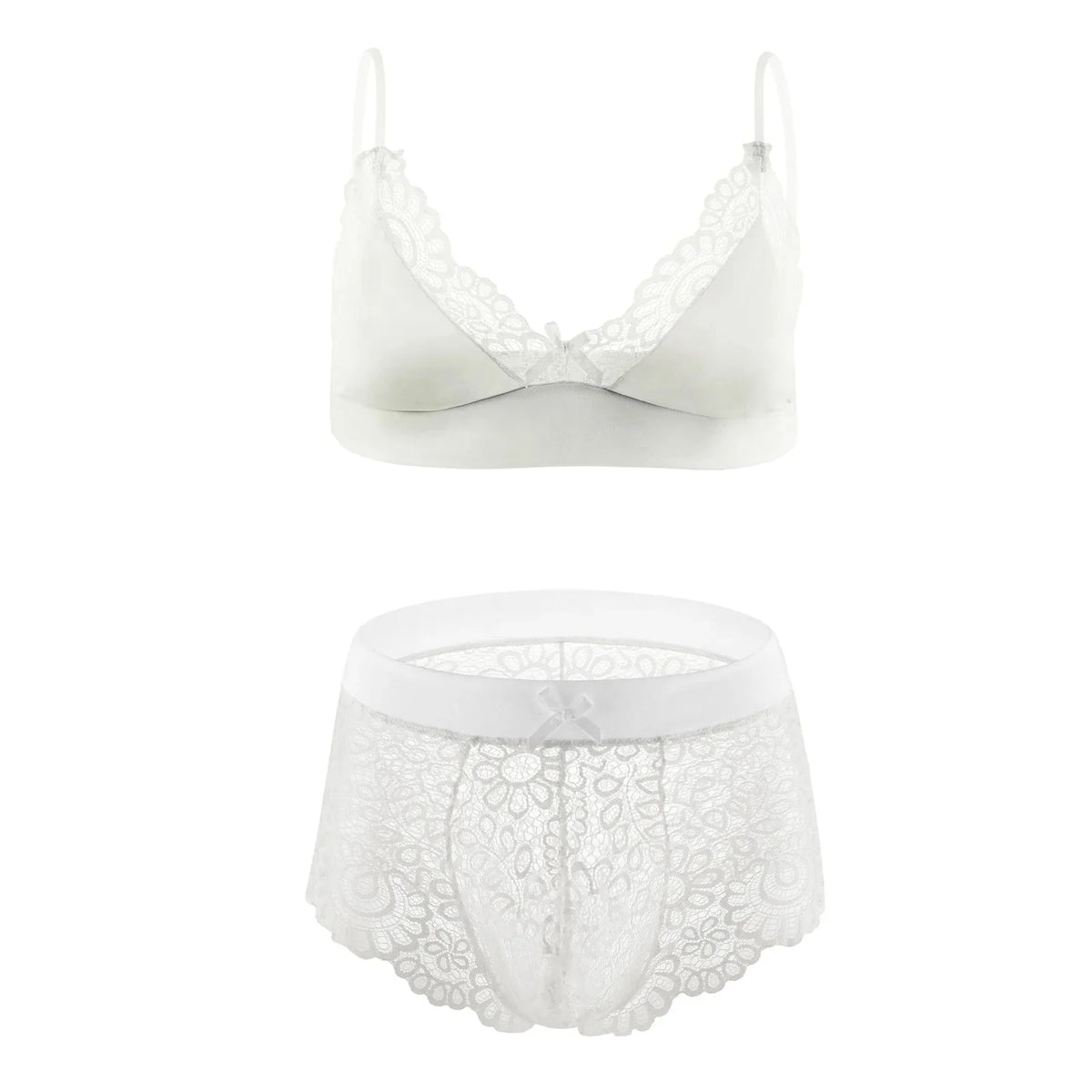 Stretch Bra Panty Lingerie Set