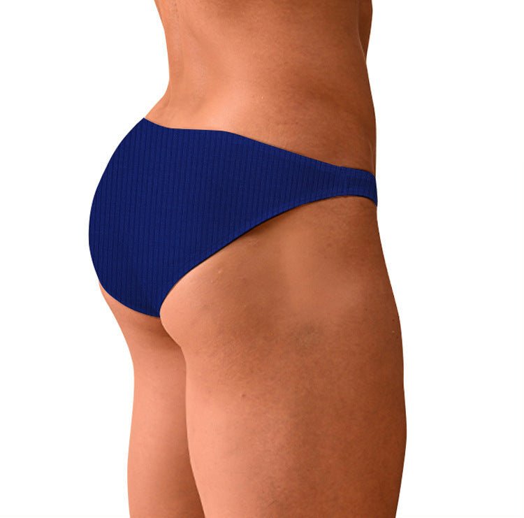 Alternate view of High Cut Ribbed Cotton Tanga Brief