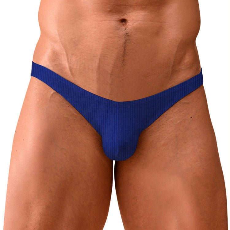 High Cut Ribbed Cotton Tanga Brief product view