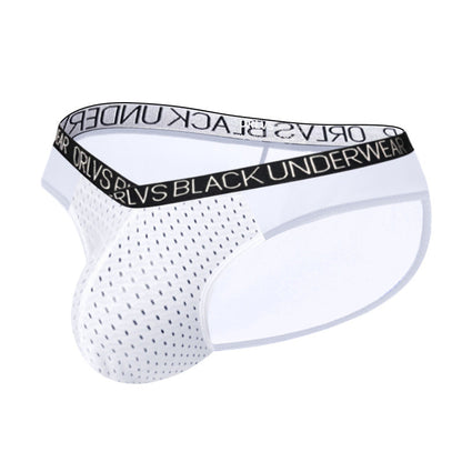 Detailed product view showing Sport Mesh Pouch Sheer Back Briefs alternate angle