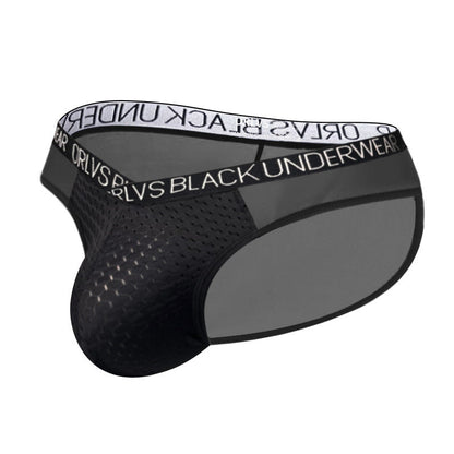 Sport Mesh Pouch Sheer Back Briefs