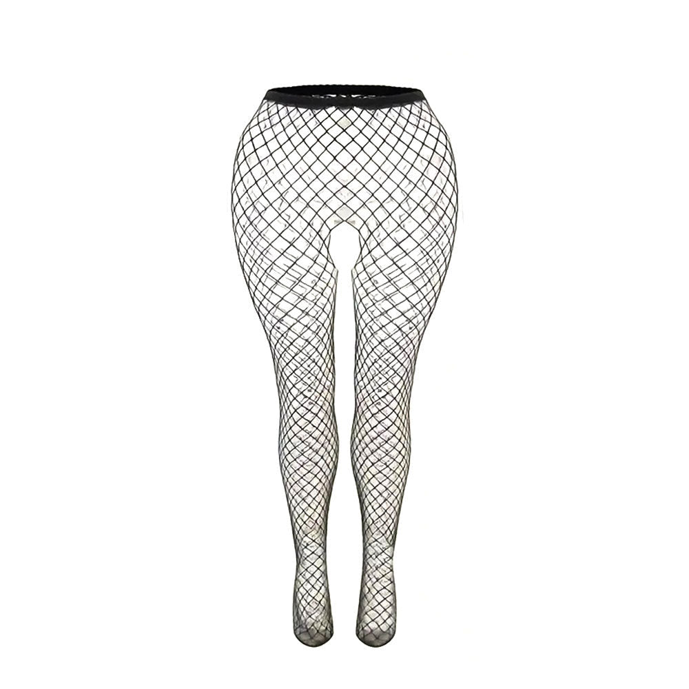 High Waist Fishnet Pantyhose alternate view 6