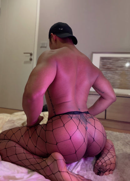 High Waist Fishnet Pantyhose alternate view 3
