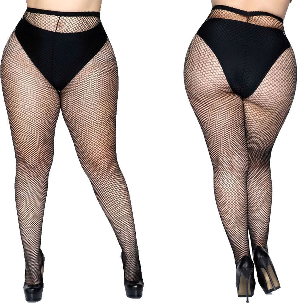 High Waist Fishnet Pantyhose