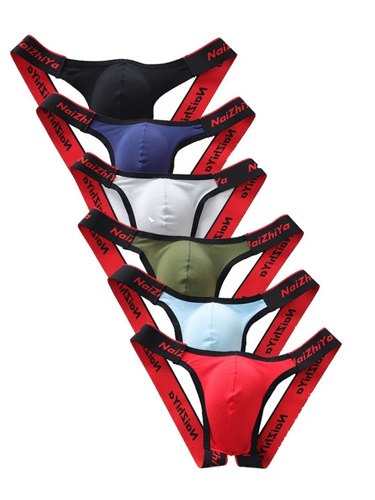 Soft Cotton U Pouch Open Back Jockstrap