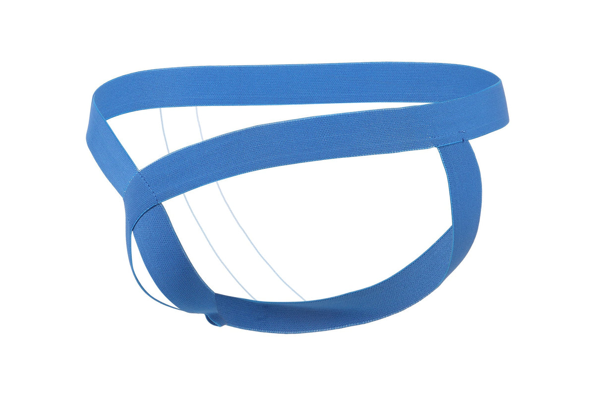Blue Hollow Out Strap Bare Jockstrap product view