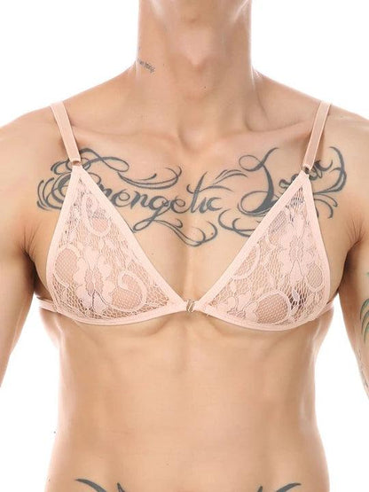Floral Lace Bra Brief Lingerie Set