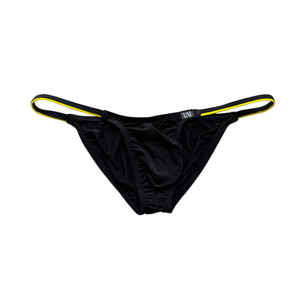 Ice Silk Contrast Cord Cheeky Briefs