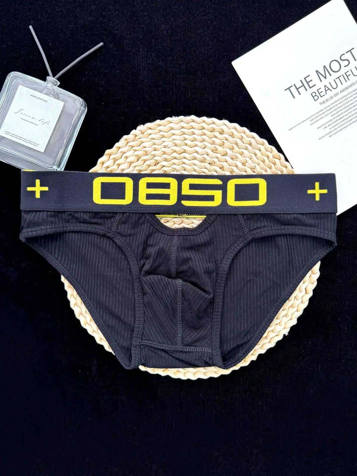 Cotton Pouch Cutout Low Rise Brief
