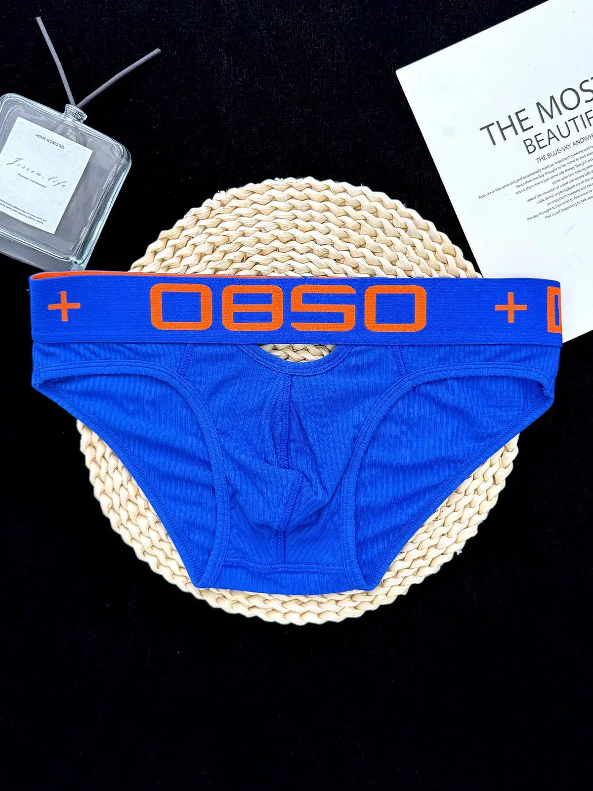 Cotton Pouch Cutout Low Rise Brief