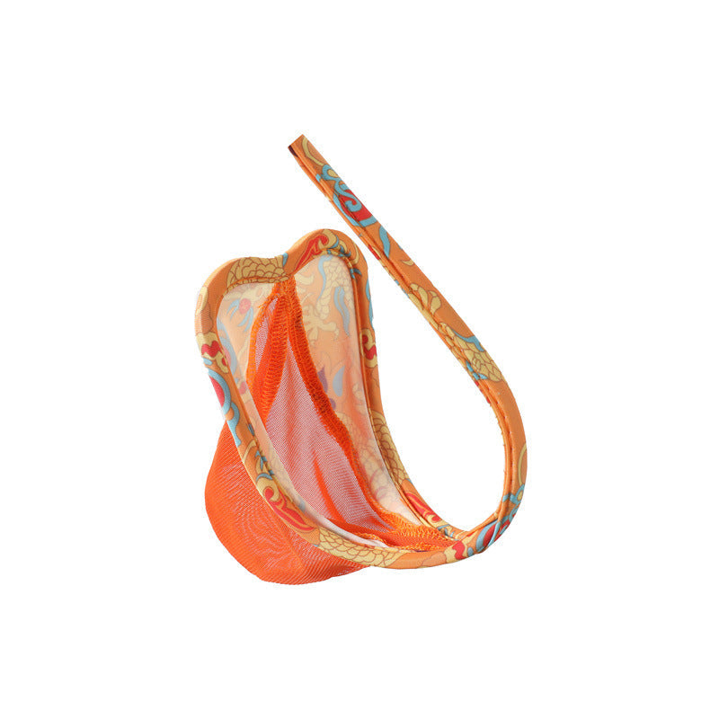 Yellow Dragon Phoenix Mesh C String alternate view 10