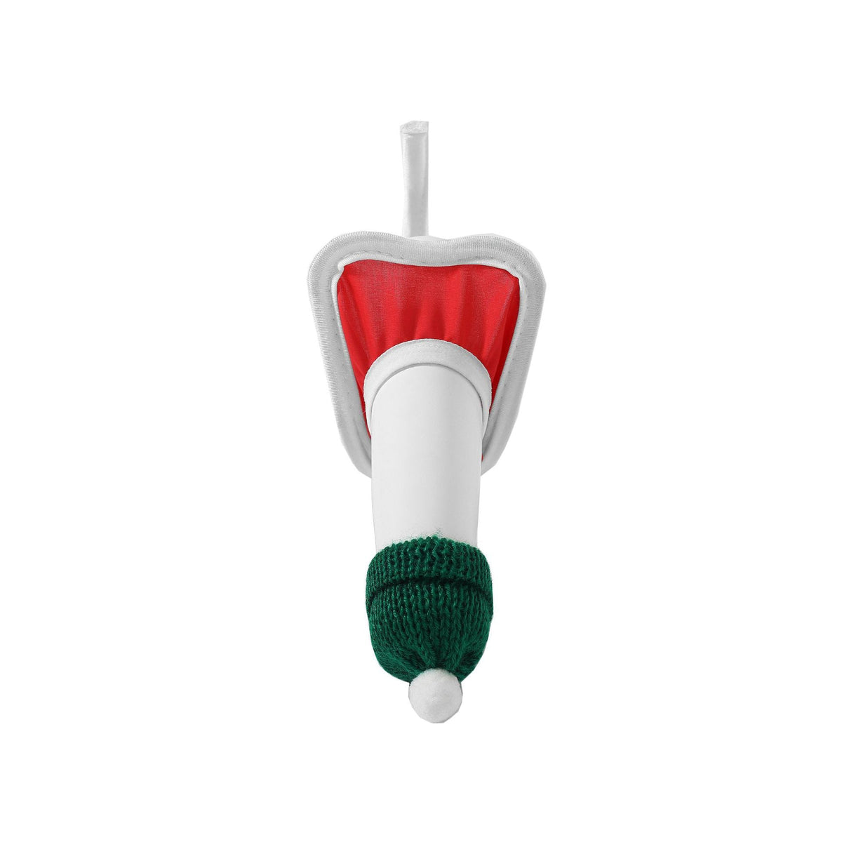 Green Christmas Satin Santa Hat C String alternate view 11
