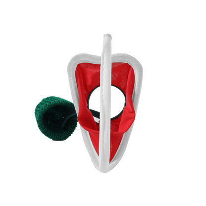 Christmas Satin Santa Hat C String alternate view 14