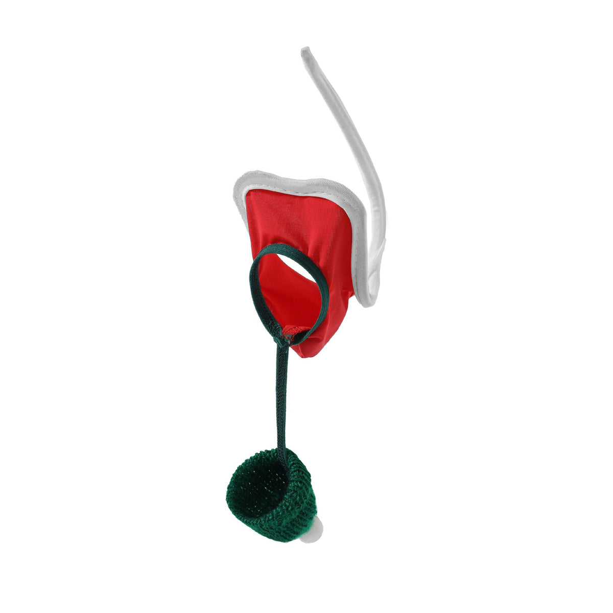 Christmas Satin Santa Hat C String alternate view 15