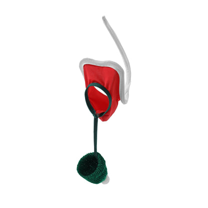Christmas Satin Santa Hat C String alternate view 15