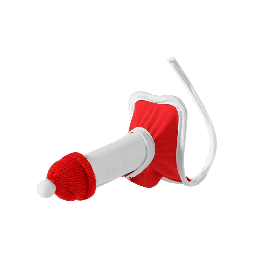 Red Christmas Satin Santa Hat C String product view