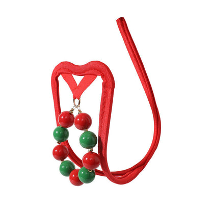 Christmas Knit Hat Bead C String