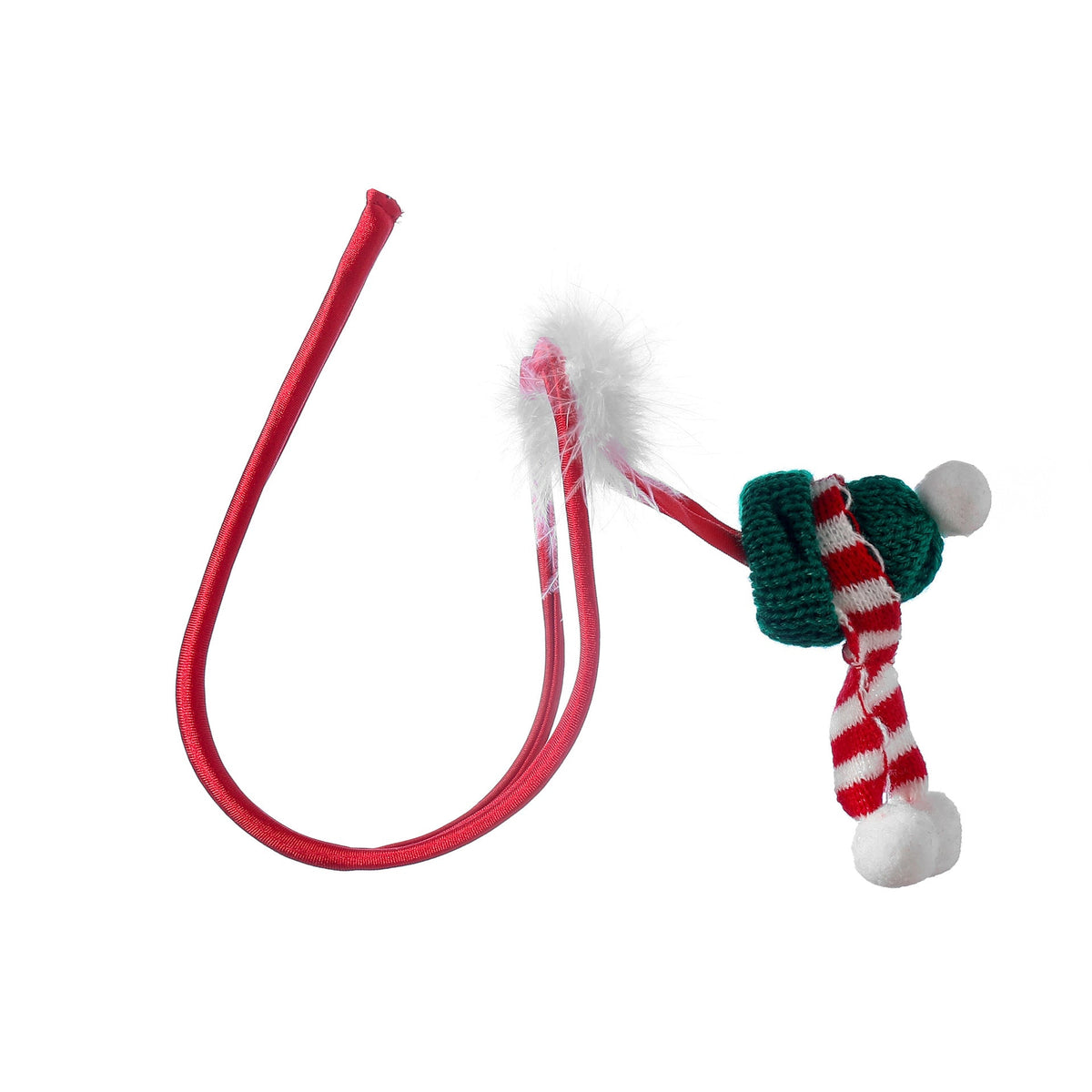 Green Christmas Elf Fur Trim C String Set alternate view 10