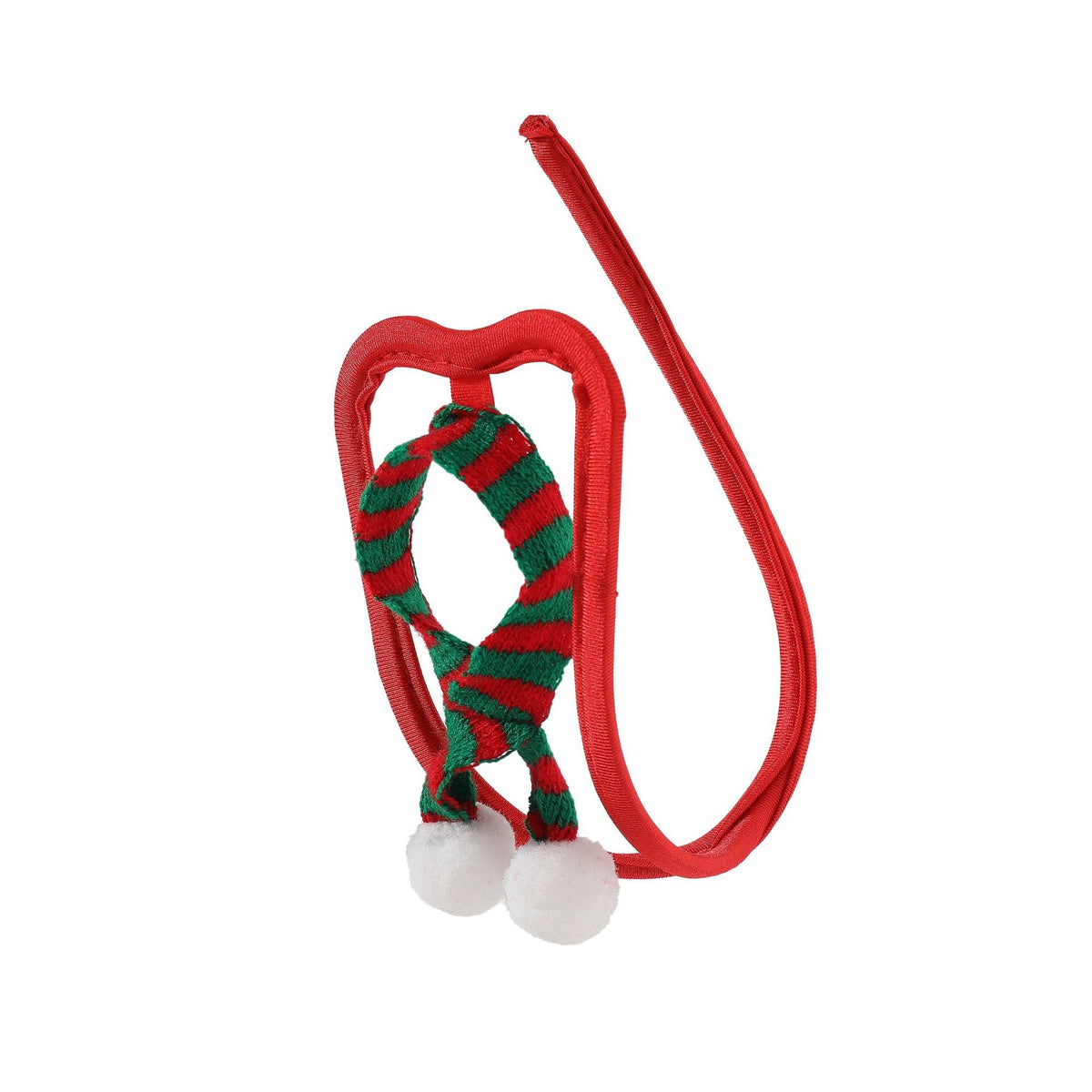 Red Christmas Scarf Wire Frame C String alternate view 10